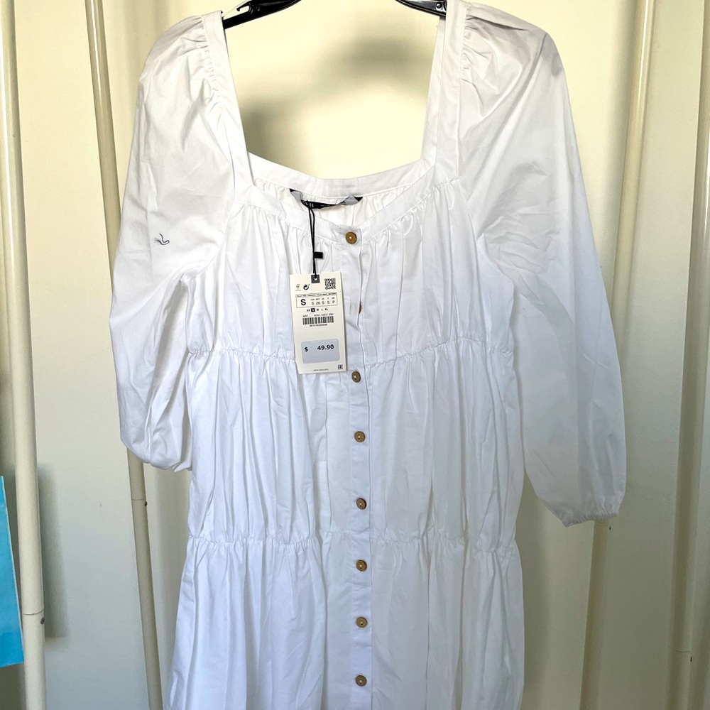 Zara White dress